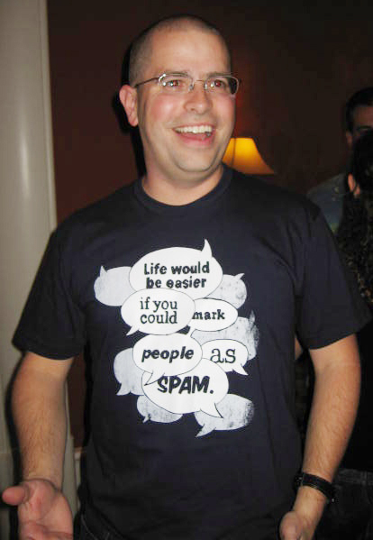 Matt Cutts at the SEOMoz Spam Party