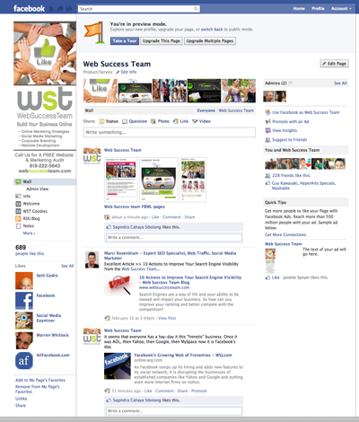 What Does the New Facebook Fan Page Design Mean to Your Marketing!