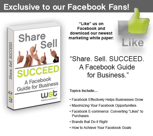 “Share. Sell. SUCCEED. A Facebook Guide for Business” – DOWNLOAD IT TODAY!