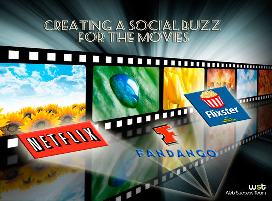 Creating a social buzz for the movies