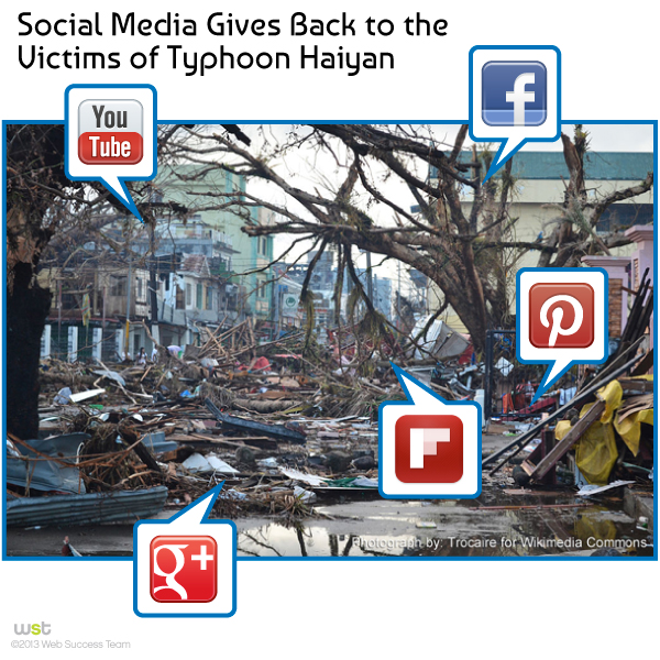 Social Media Gives Back to the Victims of Typhoon Haiyan